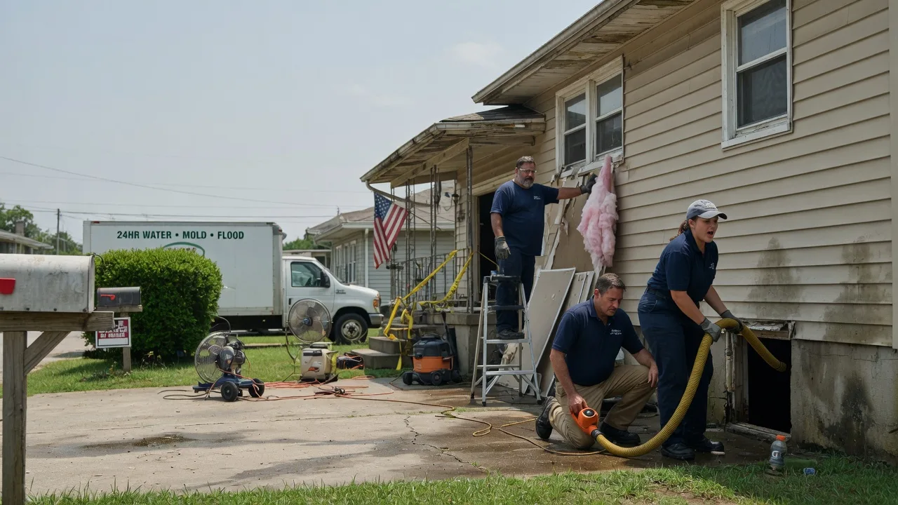 Water Damage Repair in Chesterfield, VA near me